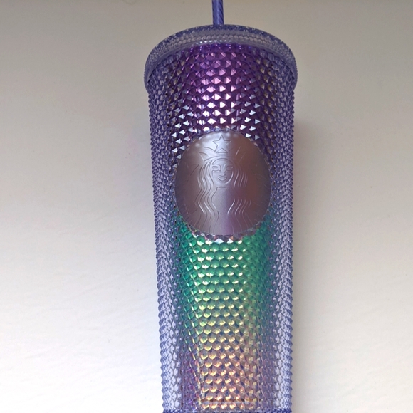 New Starbucks Mermaid Ombre Blue bling 2021 - Picture 3 of 5